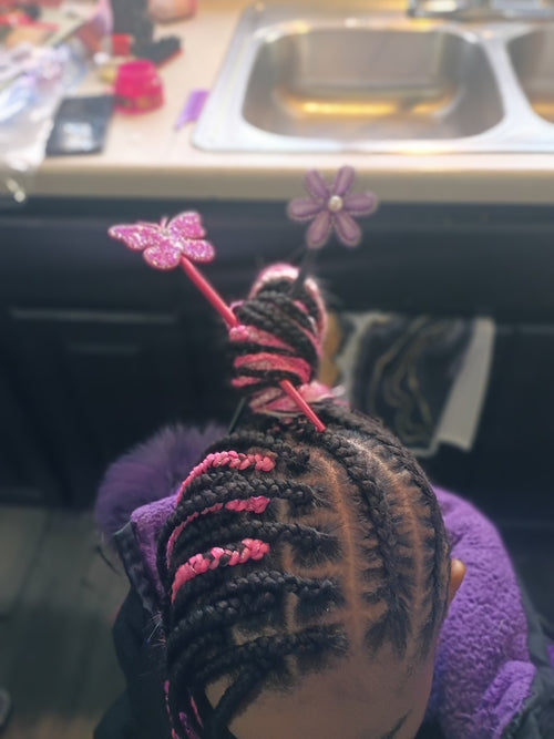 Braided ponytail